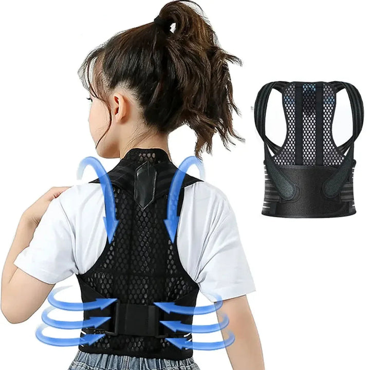 🧒 Adjustable Back Posture Corrector for Kids & Teens - BoneGrowPlus